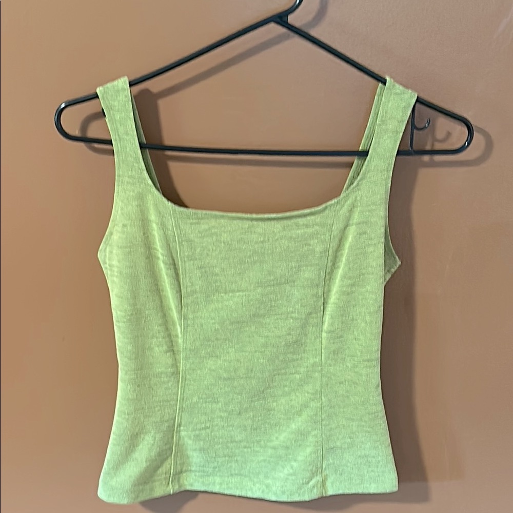 Olive Green Camisole Top 579 Size XS